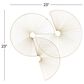 Maple and Jade 23" x 23" Contemporary Abstract Wall Decor in Gold, , large