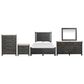 Nicolette Home Plum Creek 5-Piece Queen Panel Bedroom Set in Ravenwood Black, , large