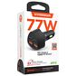 Hypercel SpeedBoost 77W Quad Port PD Car Charger in Black, , large