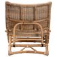 Baxton Studio Herrara Rattan Foldable Lounge Chair in Natural Brown Antique, , large