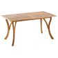 Hearth and Haven Hermosa 7-Piece Outdoor Dining Set with Cream Cushion in Teak, , large