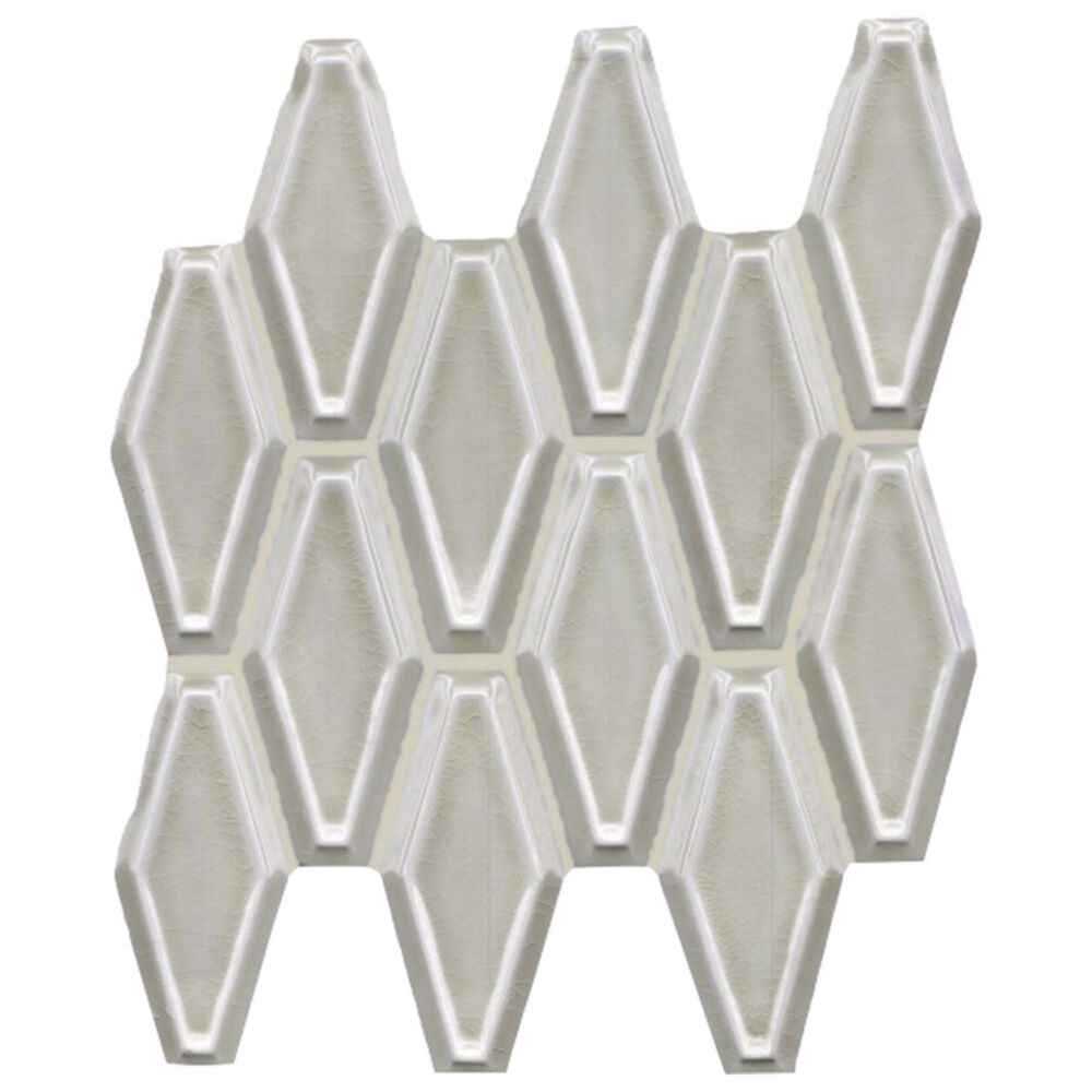 Soci Chateau Cappuccino 10.24" x 11.02" Ceramic Mosaic Sheet, , large