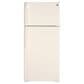 GE Appliances 16.6 Cu. Ft. Energy Star Top Freezer Refrigerator in Bisque, , large
