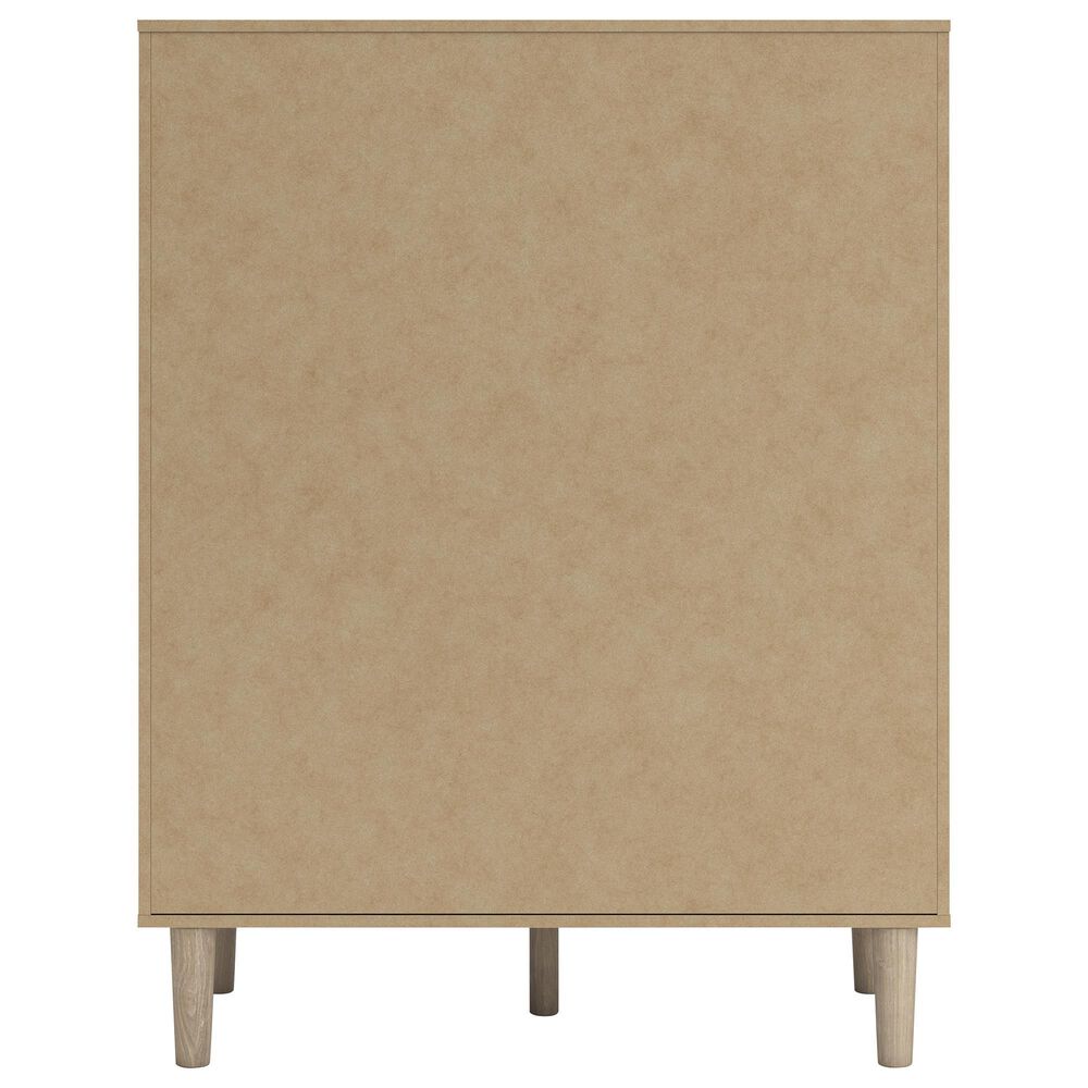 Ashley Cielden 5-Drawer Chest in Tan, , large