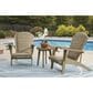 Ashley Marina 3-Piece Patio Chat Set in Beige, , large