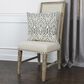 Rizzy Home 22" x 22" Damask Down Pillow in Gray and Beige, , large