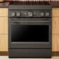 KitchenAid 30" Induction Commercial Range in Black Ore, , large