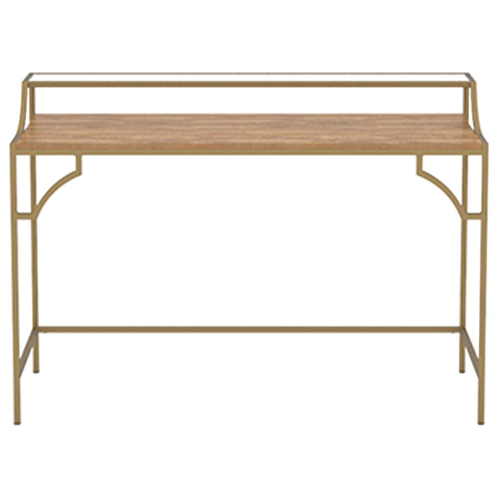 Sauder International Lux Writing Desk in Sindoori Mango, , large