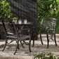 Hearth and Haven Phoenix Outdoor Dining Chair in Bronze (Set of 2), , large