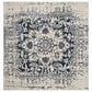 Safavieh Madison MAD603D 11" Square Cream and Navy Area Rug, , large
