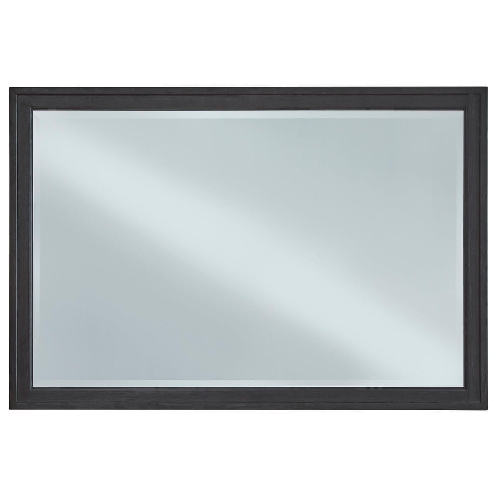 Millenium Foyland Bedroom Mirror in Brushed Black and Dusty Grayish Brown, , large