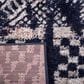 Safavieh Adirondack ADR202N 5"1" x 7"6" Vintage Navy and Light Grey Area Rug, , large