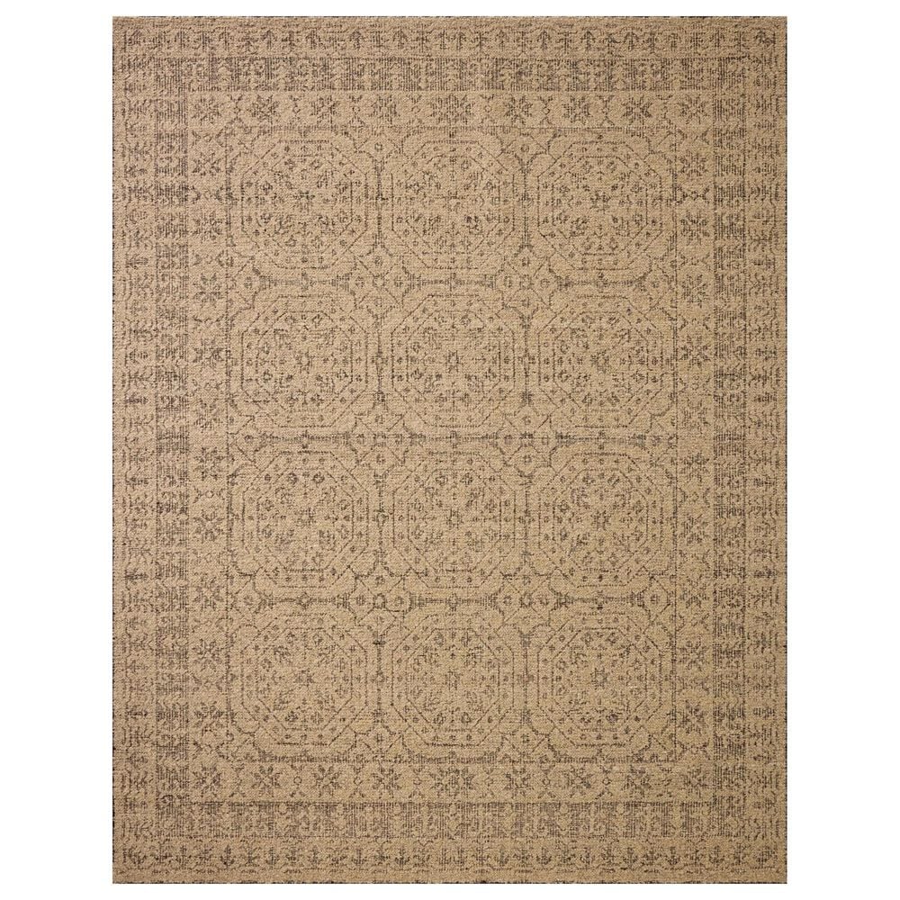 Loloi Novi Tan and Onyx 2" x 3" Area Rug, , large