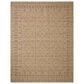 Loloi Novi Tan and Onyx 2" x 3" Area Rug, , large