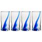 Libbey Glass Blue Ribbon 17-Oz Cooler Glassware Set in Clear (Set of 4), , large
