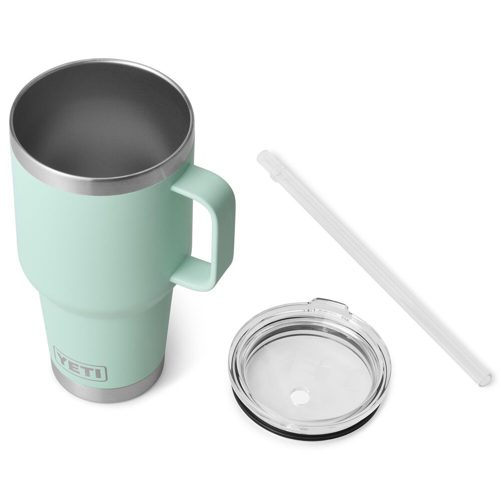 YETI Rambler 35 Oz Straw Mug 2.0 with Straw Lid in Seafoam, , large
