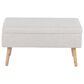 LumiSource Storage Bench in Beige, , large