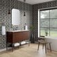 James Martin Vanities Mantova 47.3" Single Vanity in Glossy White and Brushed Nickel with 3 cm Glossy White Composite Stone Top and Rectangular Sink, , large