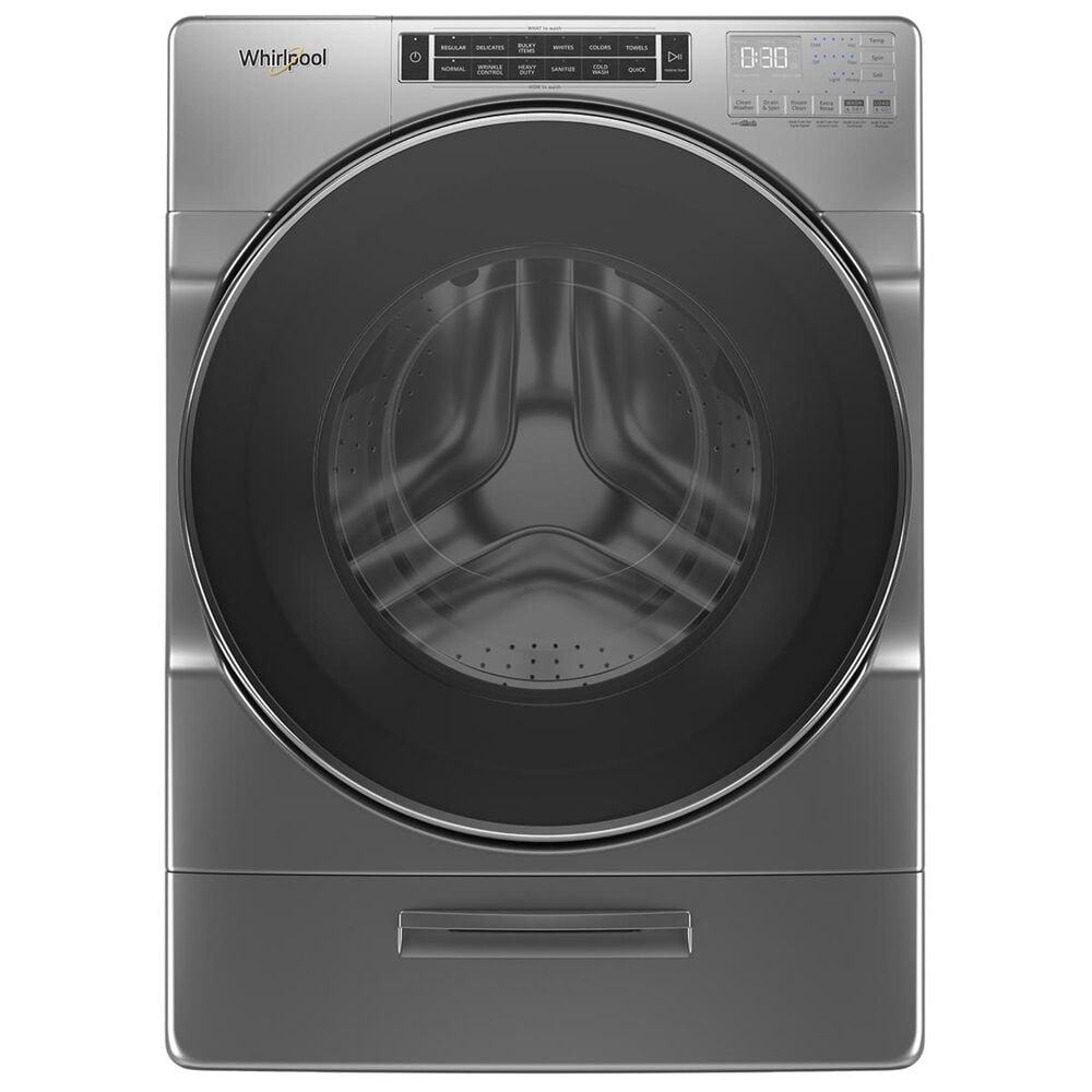 Whirlpool 4.3 Cu. Ft. Front Load Washer in Chrome Shadow, , large