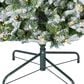 The Gerson Company 7.5" Narrow Spruce Pre-Lit Artificial Christmas Tree in Green, , large