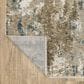 Oriental Weavers Echo Abstract Beige and Blue 6"7" x 9"6" Area Rug, , large