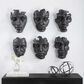 Uttermost Self-Portrait 14" x 10" Wall Decor in Gray (Set of 6), , large