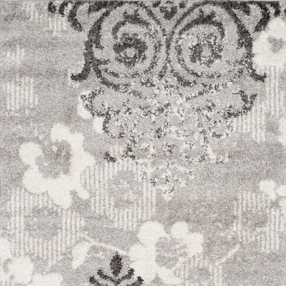 Safavieh Adirondack ADR114B-10SQ 10&#39; x 10&#39;  Silver/Ivory Square Rug, , large