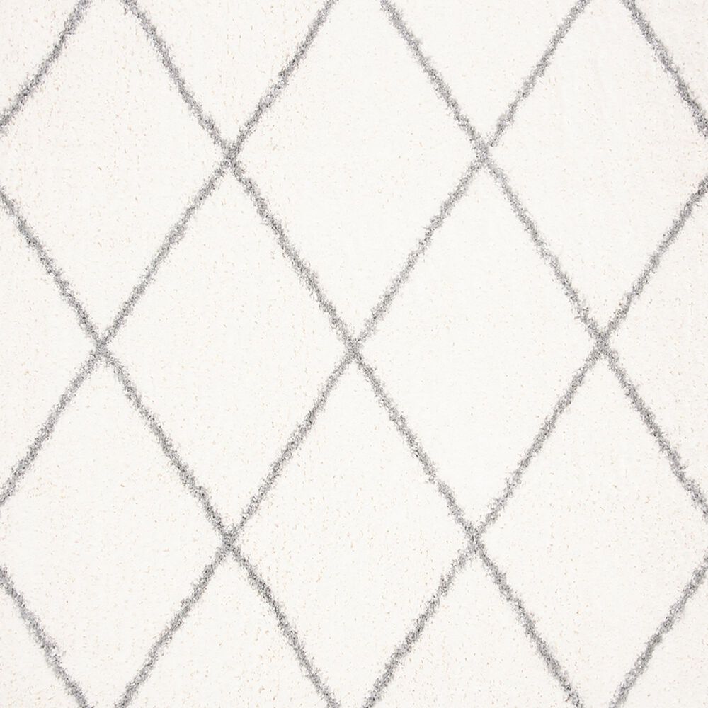 Safavieh Parma Shag PMA515A 8&#39; x 10&#39; Cream and Grey Area Rug, , large