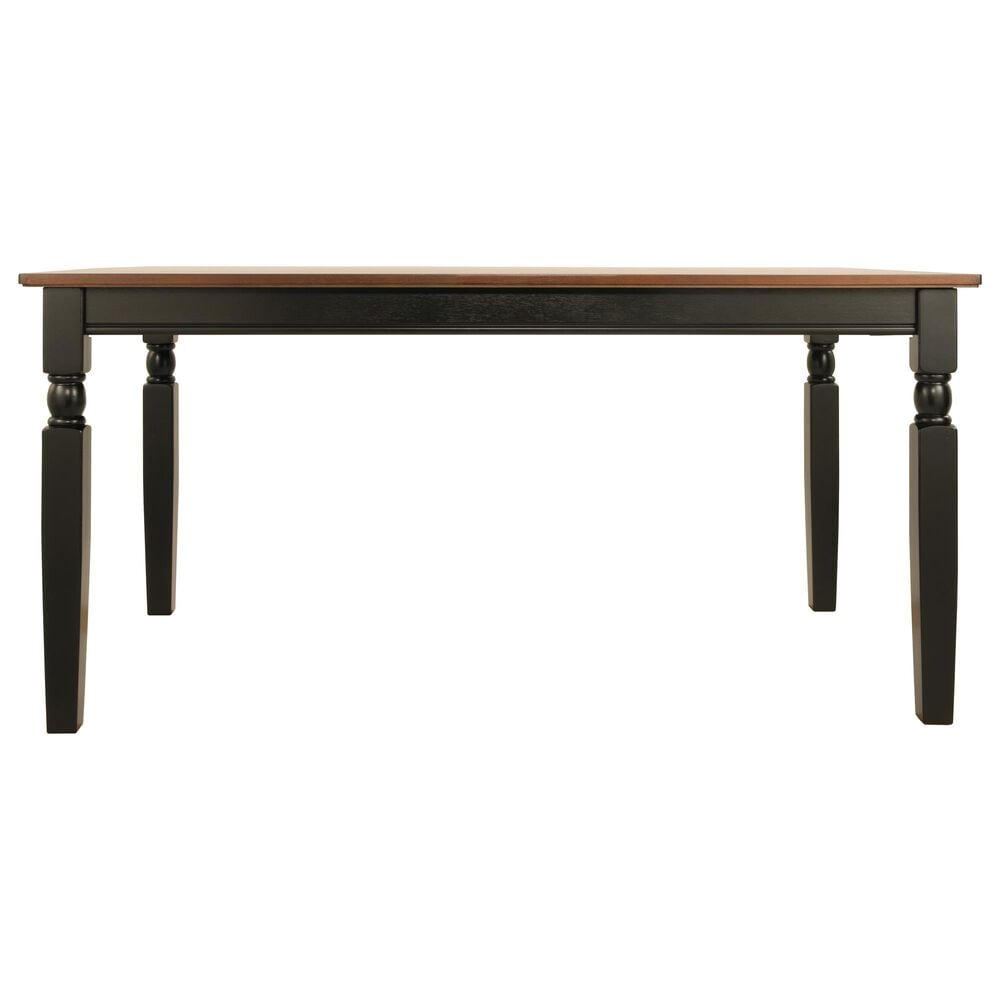 Ashley Owingsville 5-Piece Dining Set in Black and Brown, , large