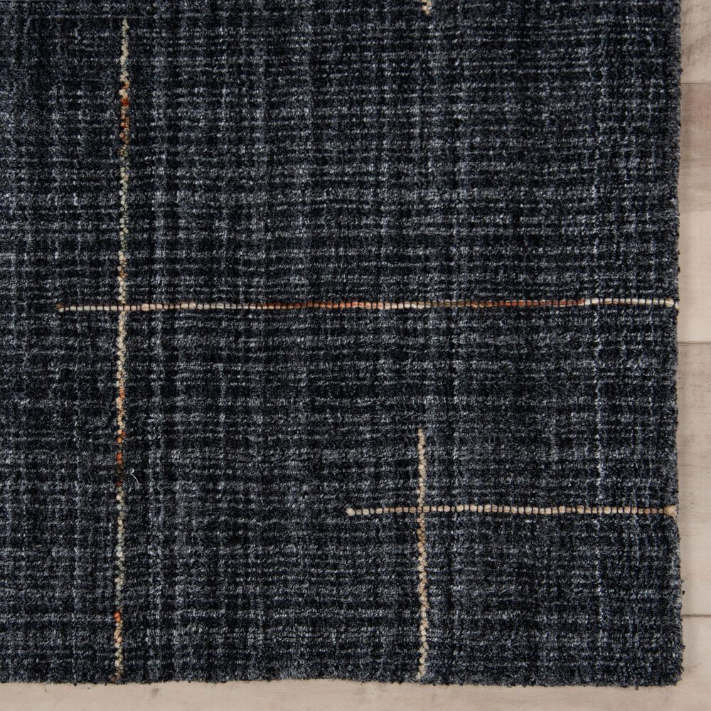 RIZZY Kiki Charcoal, Rust, Beige and Ivory 4' x 6' Area Rug, , large