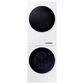 Samsung Bespoke 4.6 Cu. Ft. Washer and 7.6 Cu. Ft. Electric Dryer Stack Laundry in White, , large
