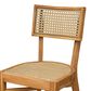 Hearth and Haven Netro Outdoor Dining Chair in Light Brown and Teak (Set of 2), , large