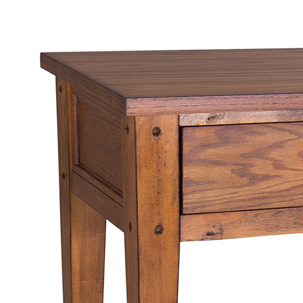 Belle Furnishings Lake House Sofa Table in Medium Brown, , large