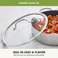 Green Pan Valencia Pro 5-Quart Saute Pan with Lid in Stainless Steel, , large