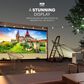 Kodak FLIK HD10 Smart Projector, 1080p Portable Projector with Bluetooth, Wi-Fi & Android TV, , large
