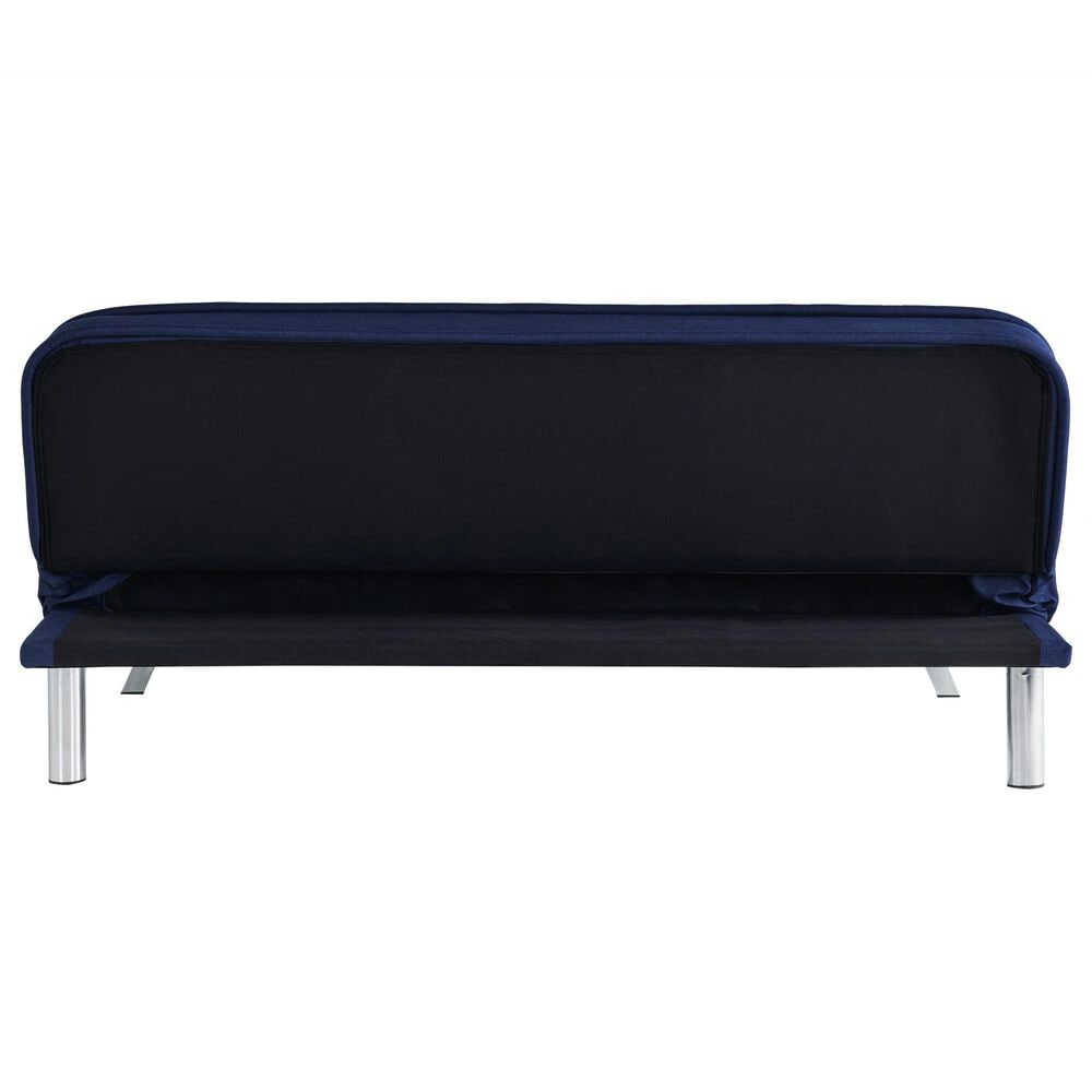 Lifestyle Solutions Toni Convertible Sofa in Navy, , large