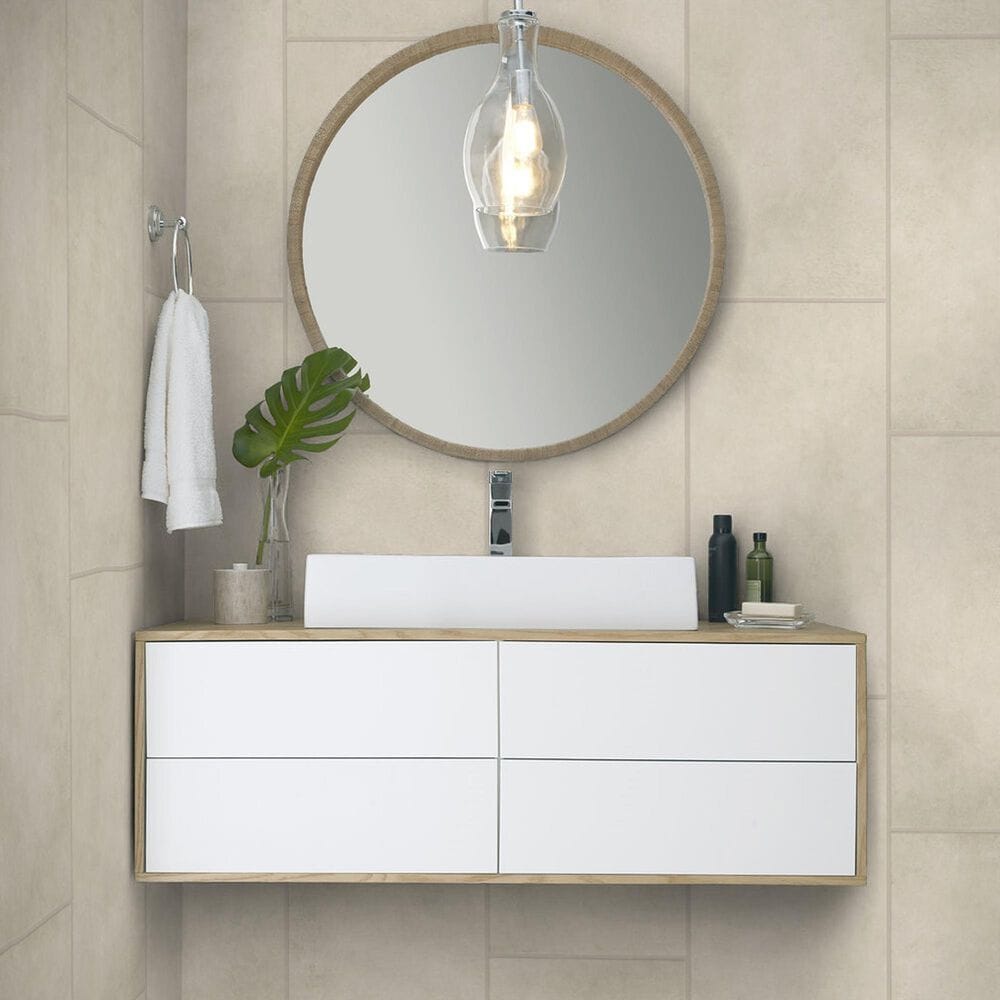 Shaw Crest Fawn 12&quot; x 24&quot; Matte Porcelain Tile, , large