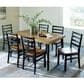 Ashley Blondon 7-Piece Rectangular Dining Set in Brown and Black, , large