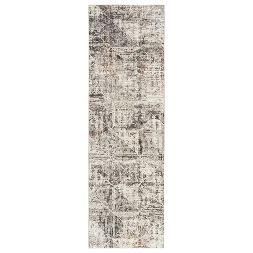 Nourison Sustainable Trends 2"2" x 7"6" Ivory and Multicolor Runner, , large