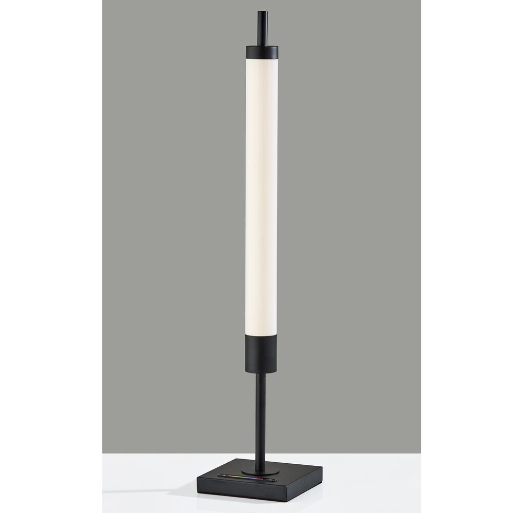 Adesso Collin LED Color Changing Table Lamp in Black, , large