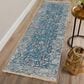 Dalyn Rug Company Marbella Traditional 2"3" x 7"6" Navy Runner, , large