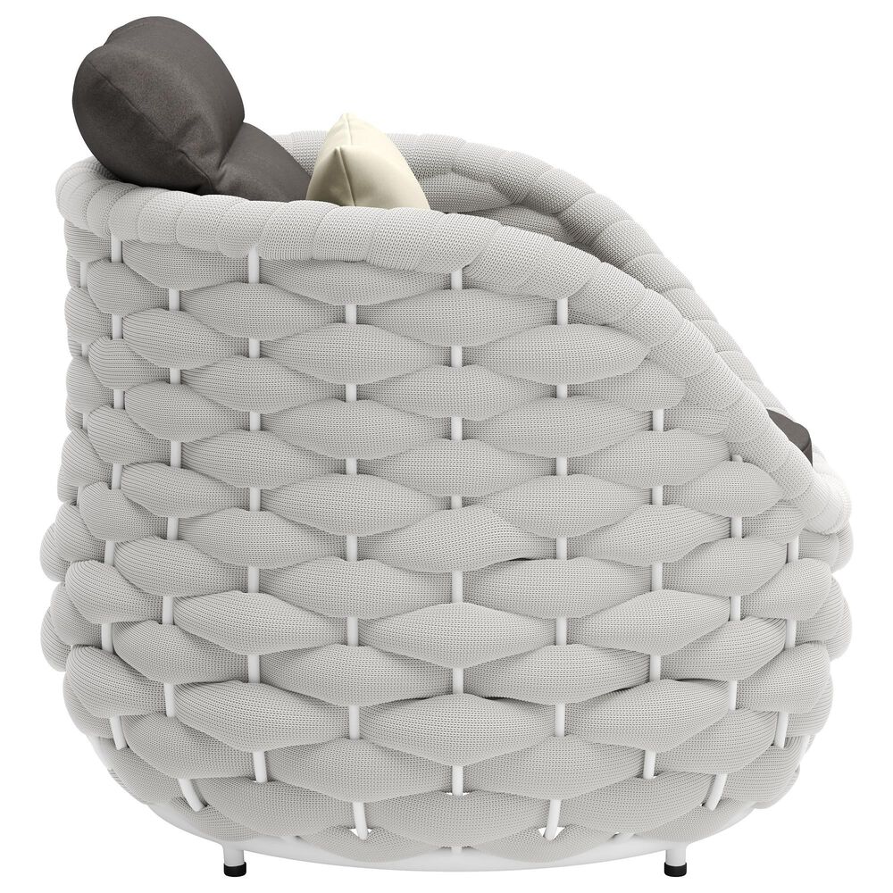 Zuo Modern Coral Reef Accent Chair in Gray, , large