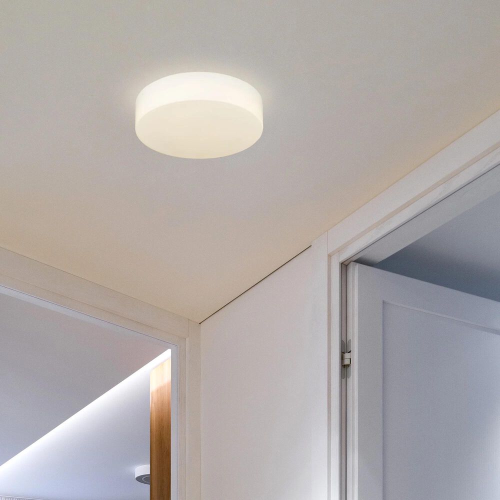 Golden Lighting Toli 1-Light Flush Mount in Brushed Champagne Bronze, , large