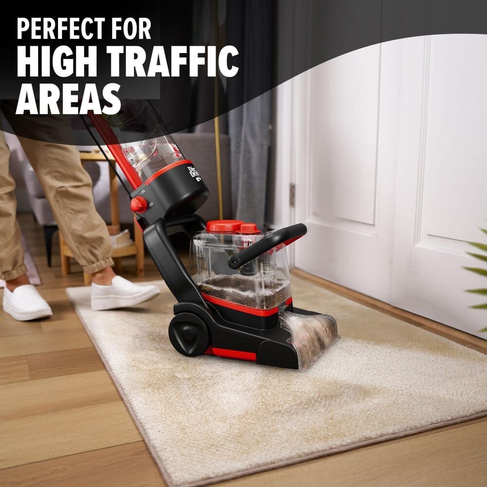 Dirt Devil Full Size Carpet Washer in Black and Red, , large