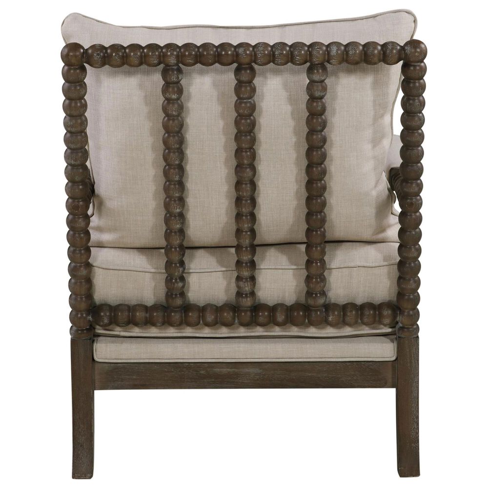 Hearth and Haven Accent Armchair in Beige, , large