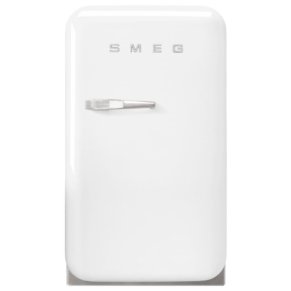 SMEG 1.34 Cu. Ft. Freestanding Compact Refrigerator with Right Handle in White, , large