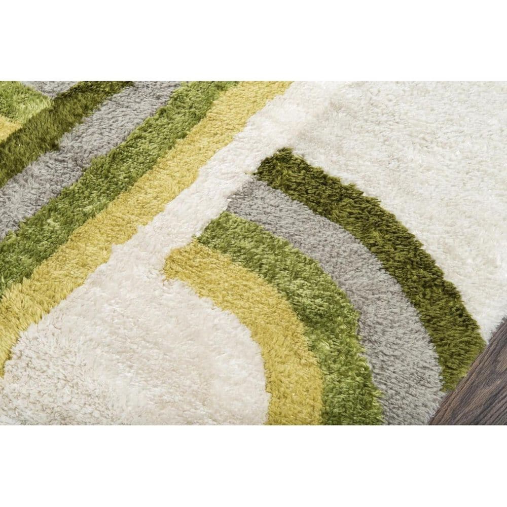 Novogratz Retro RET-03 5&#39; x 7&#39;6&quot; Green Area Rug, , large