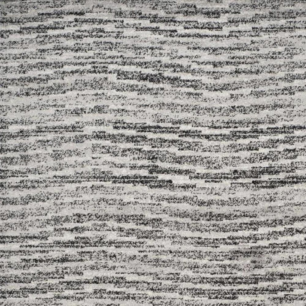 Safavieh Adirondack ADR117A 4' Square Black and Silver Area Rug, , large