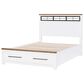 Legacy Classic Dutton Full Storage Bed in Natural White, Toasted Coconut and Aged Black, , large