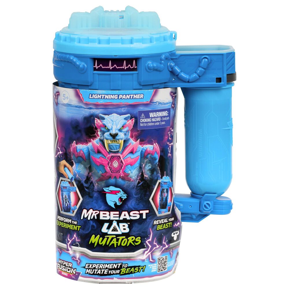 Bluey Mutators S2 Mutation Chamber Action Figure - Lightning Panther in Multicolor, , large